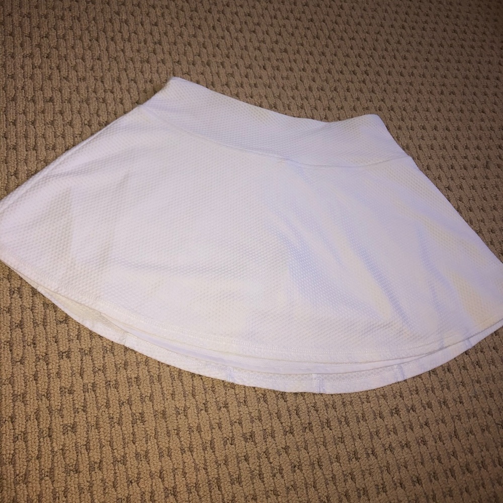 White tennis skirt! Never worn